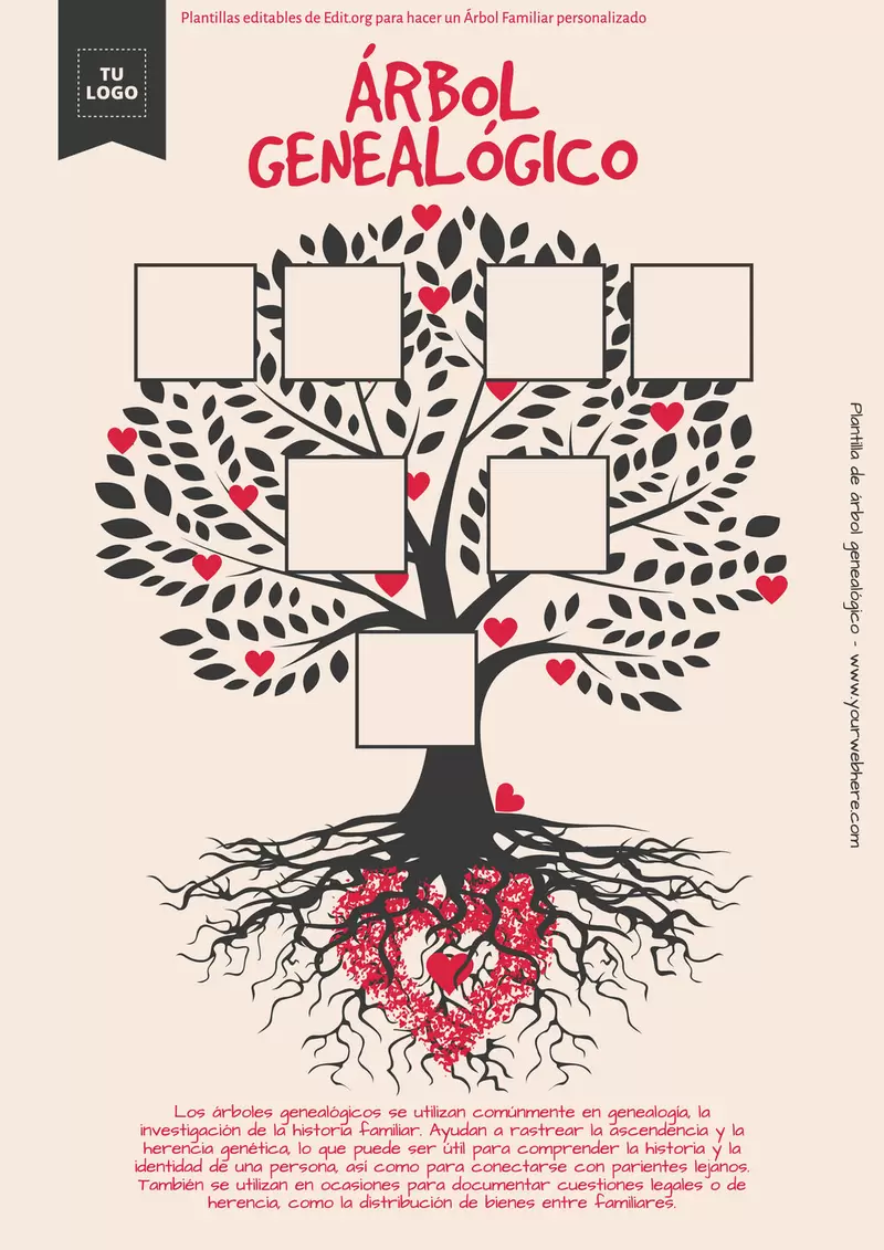 Cómo hacer un árbol genealógico (con plantillas gratis)