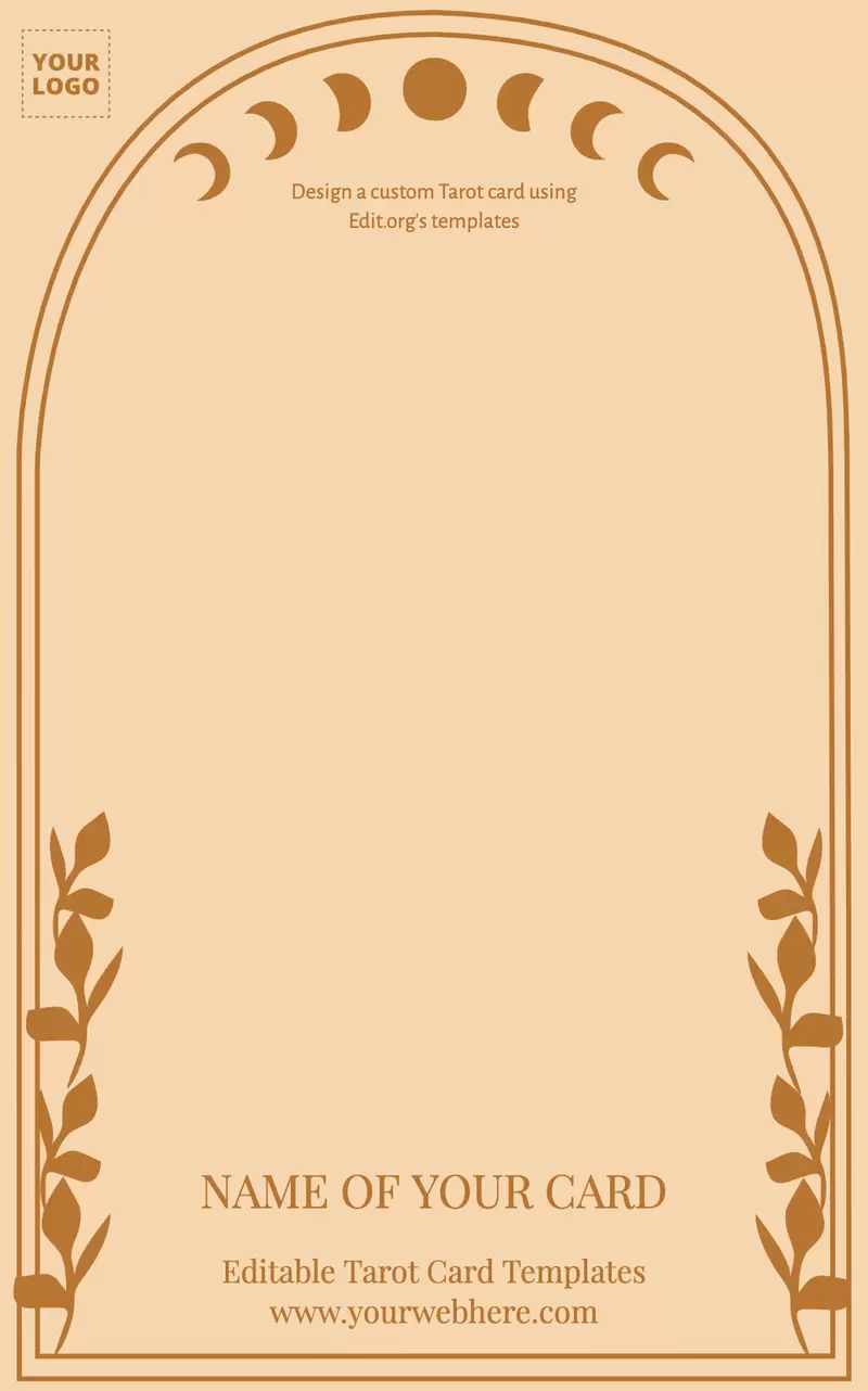Blank Tarot Card