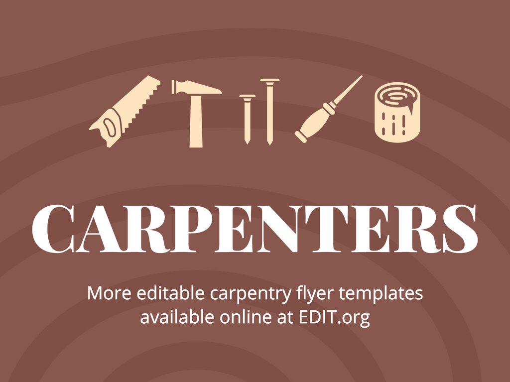Free Printable Carpentry Templates Mesurements