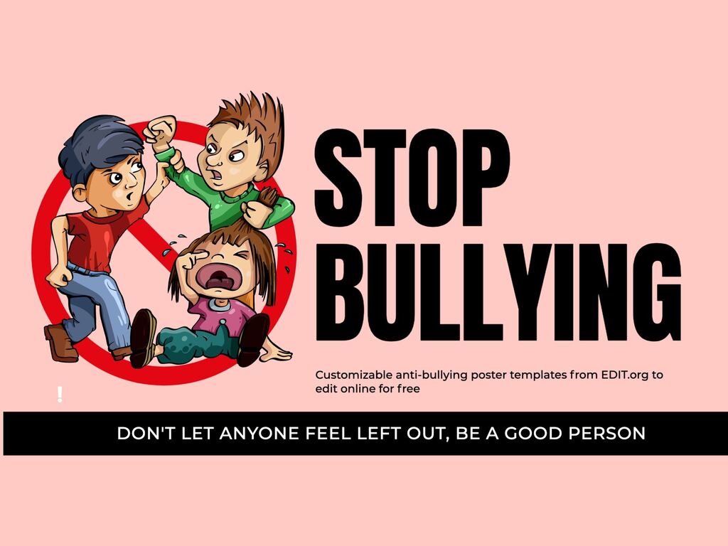 Anti Bullying Posters Ideas