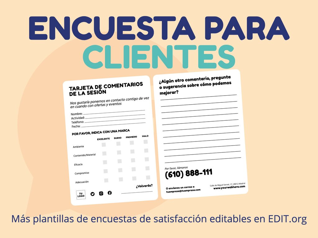 Crea Encuestas De Satisfacción De Clientes Online Y Gratis 5238