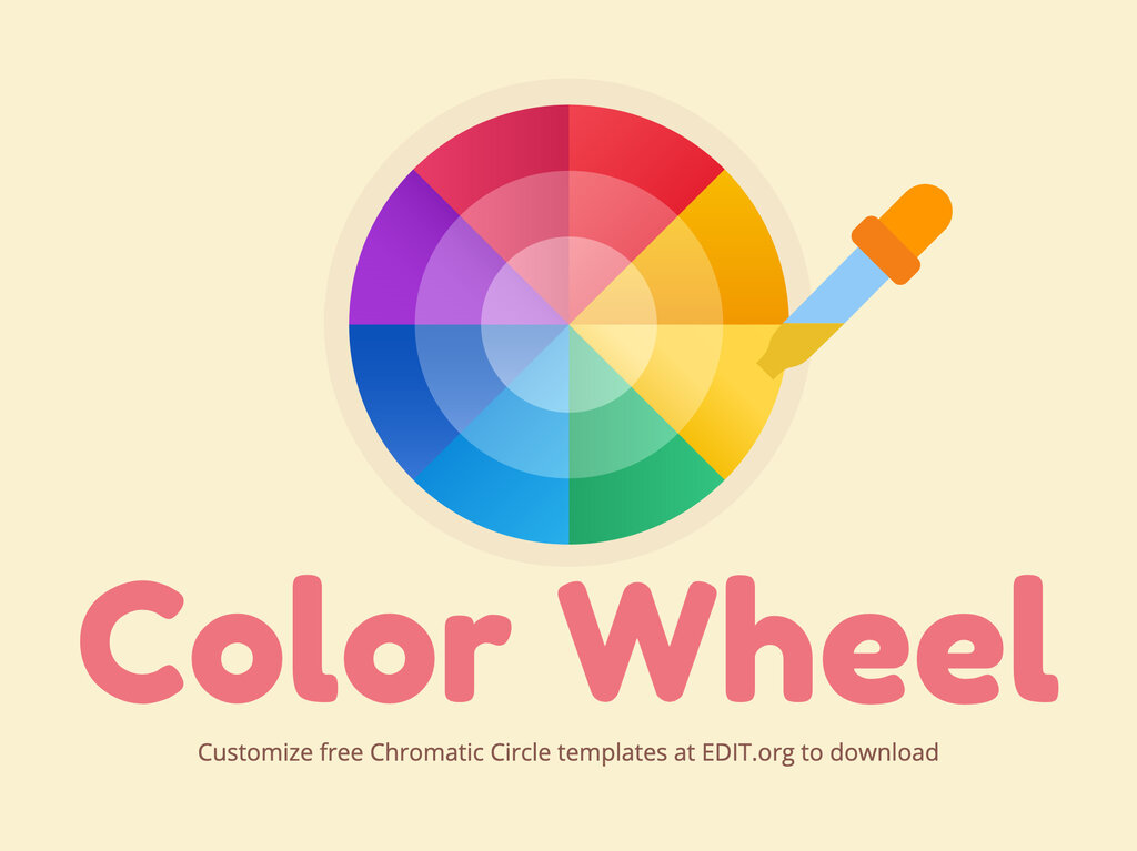 Free Printable Color Wheel Templates