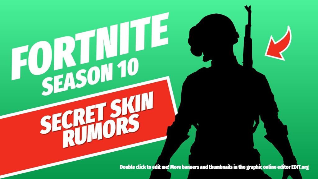 Fortnite Banner Template Online Editable Fortnite Banner And Thumbnail Templates