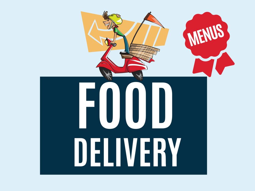 templates for home delivery of food, products and services