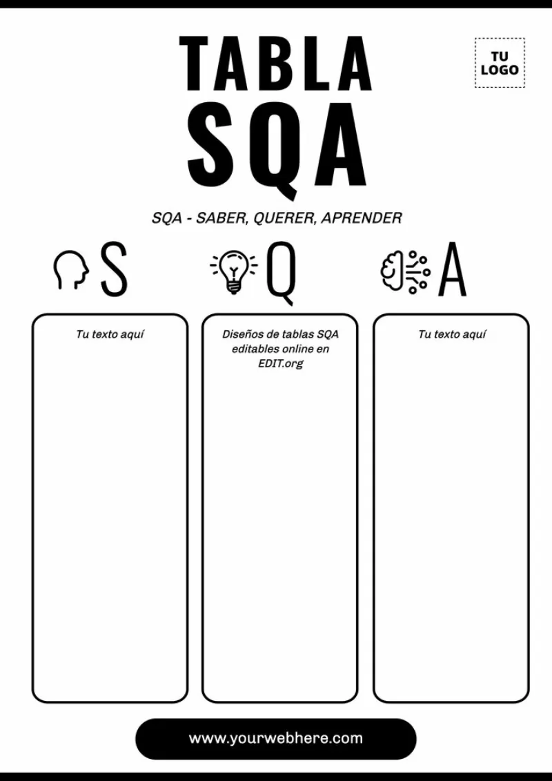 Diseño de tabla SQA editable