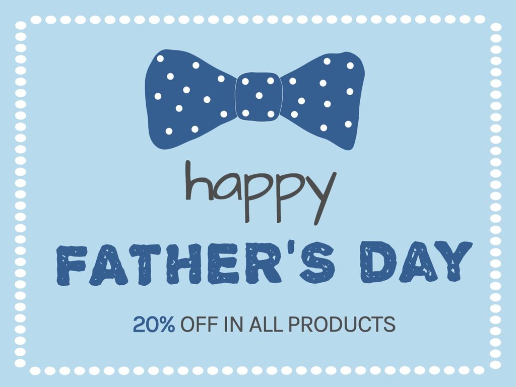 The best Father's Day promotion templates