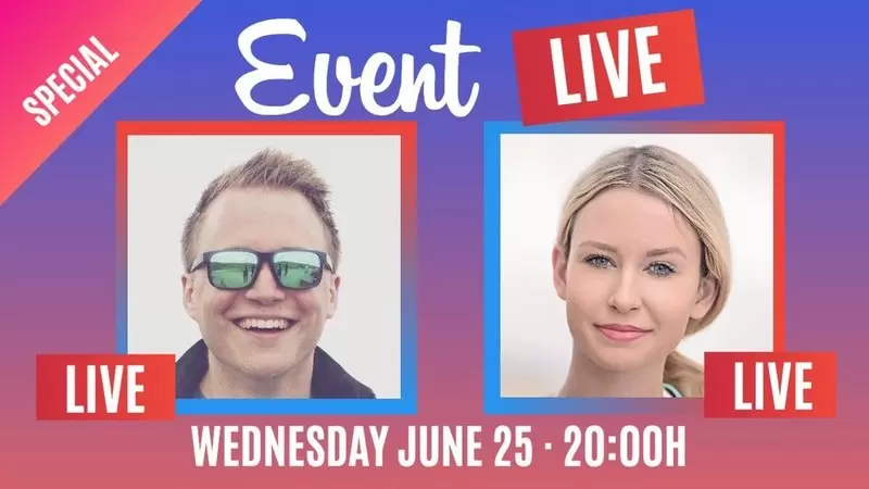 Live event template two people