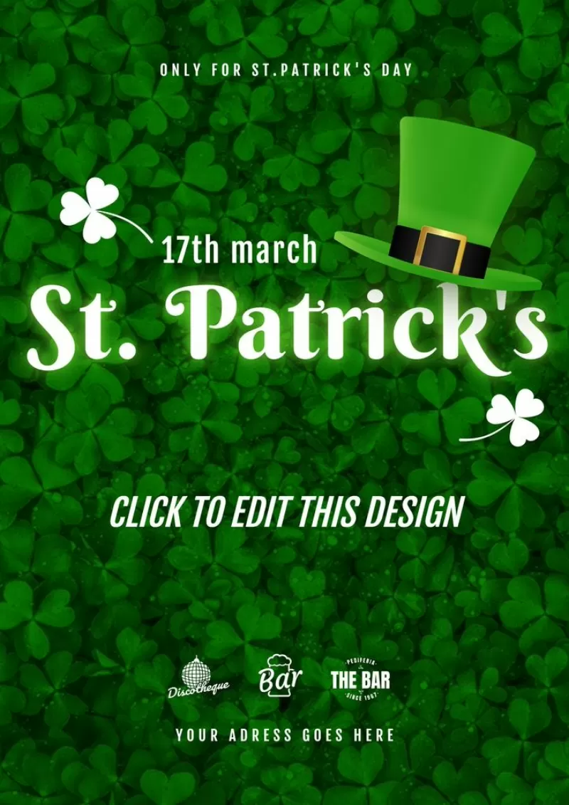 Saint Patrick's promote templates
