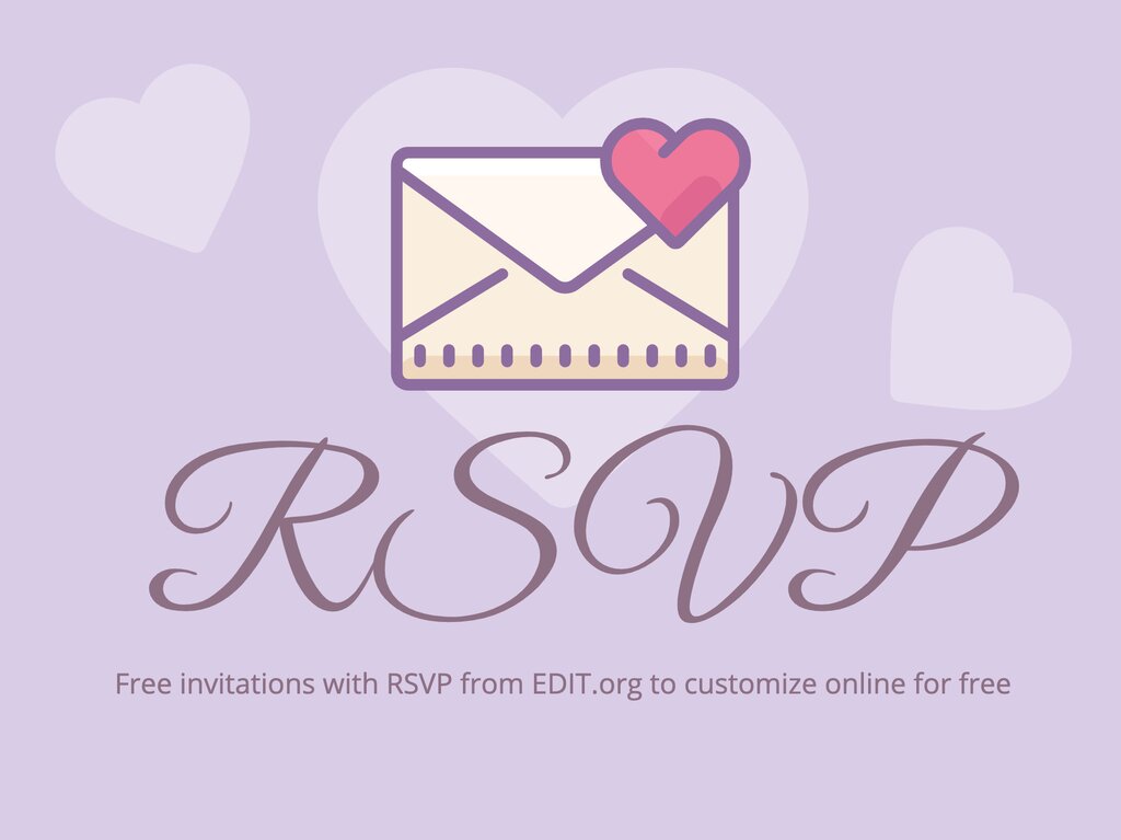 Make Free Custom RSVP Cards Online