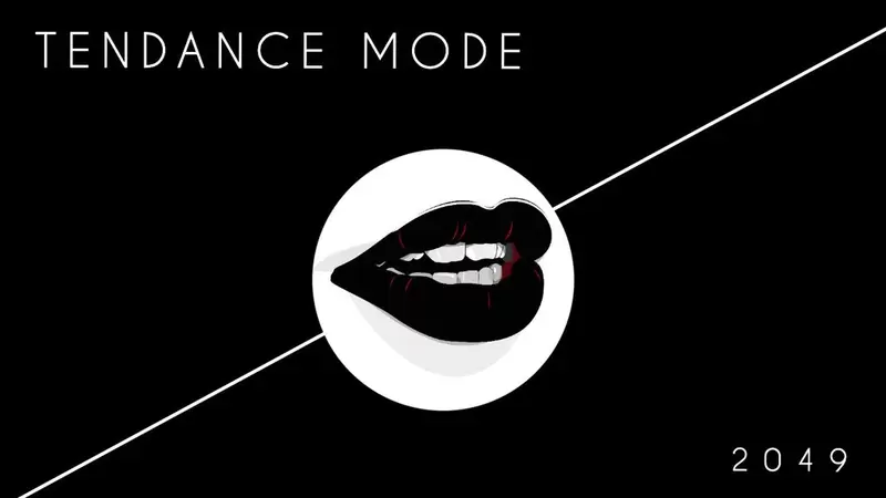 Miniature YouTube Tendance Mode avec lèvres noires