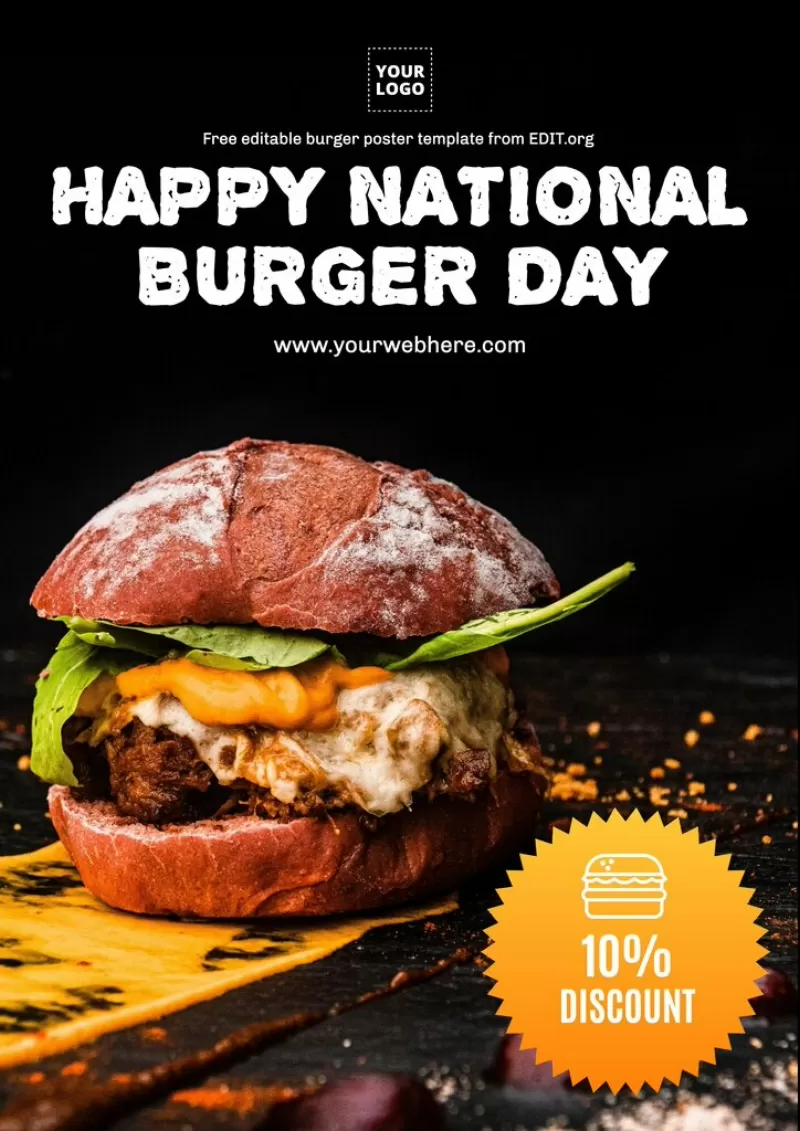 Free Burger Design Template