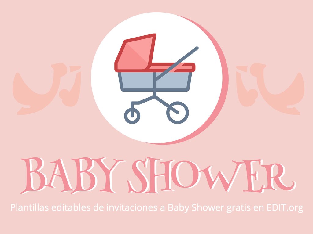 cráter intervalo Negar Invitaciones de Baby Shower personalizables gratis