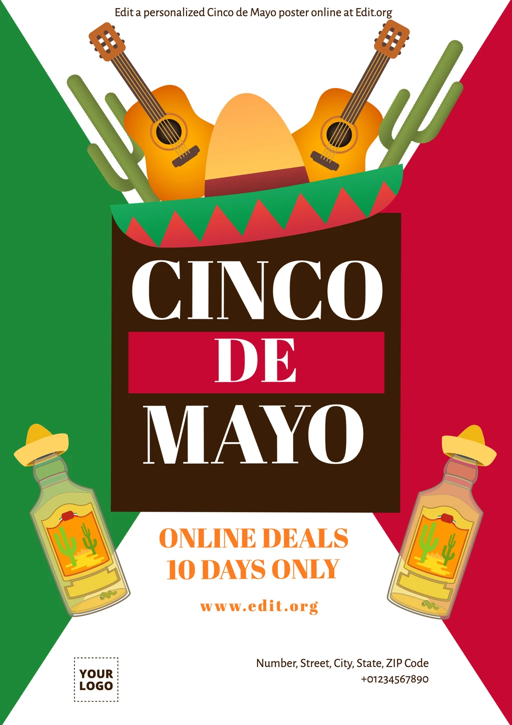 Free Cinco de Mayo template to customize online