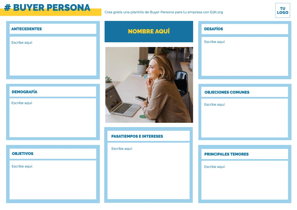 Descargar plantilla Buyer Persona gratis online