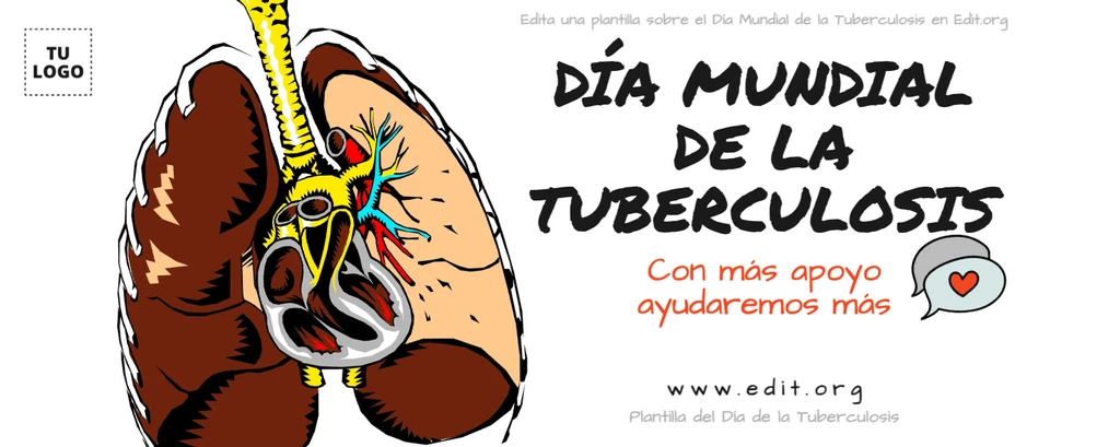 Cartel dibujos Día Mundial de la Tuberculosis para descargar