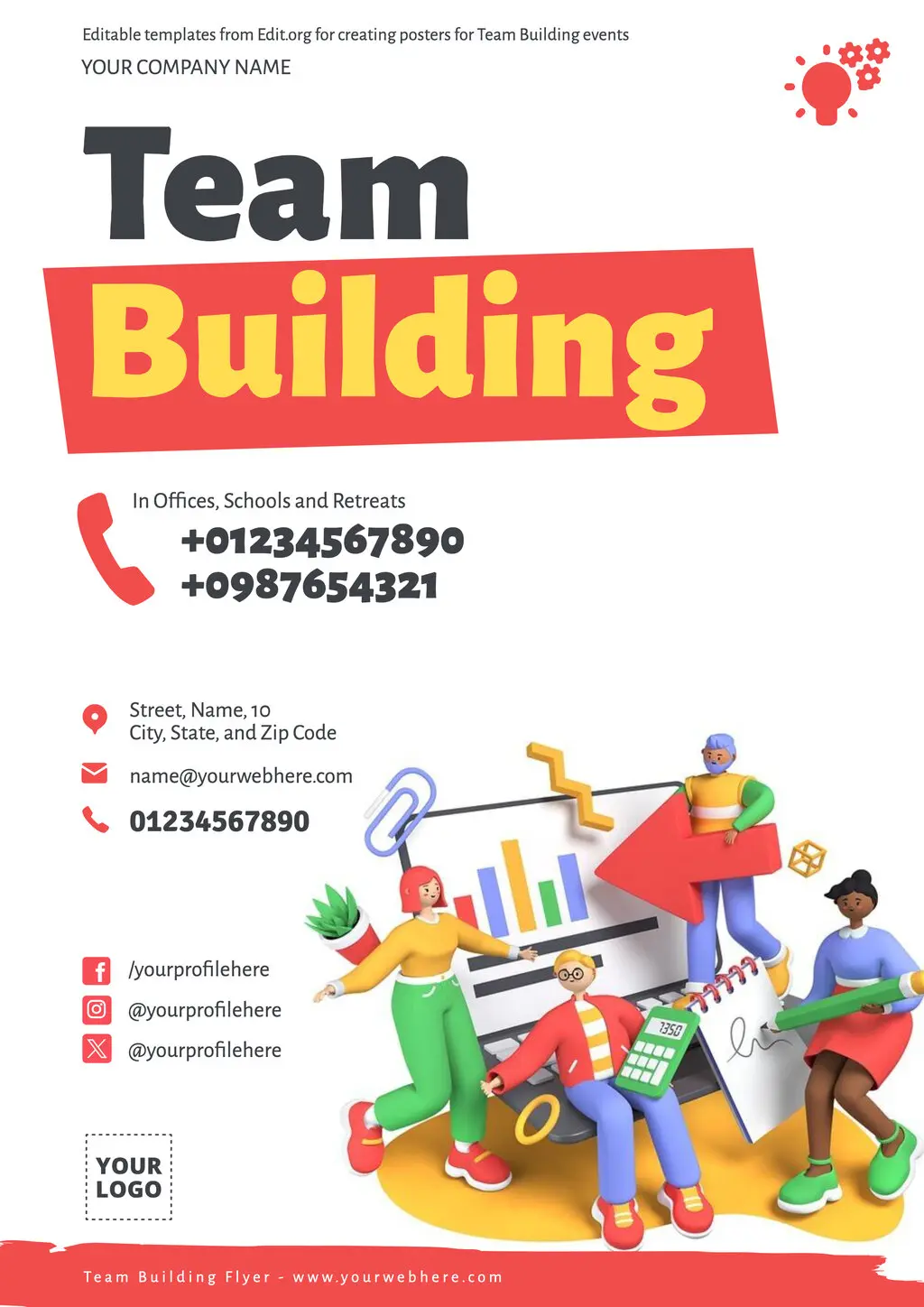 Editable Team Building Invitation Templates Editable Team Building Invitation Templates