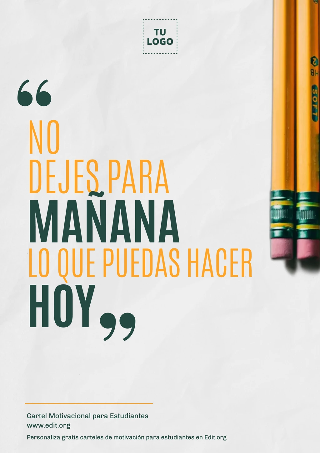 Carteles con frases cortas para motivar a los alumnos de clase
