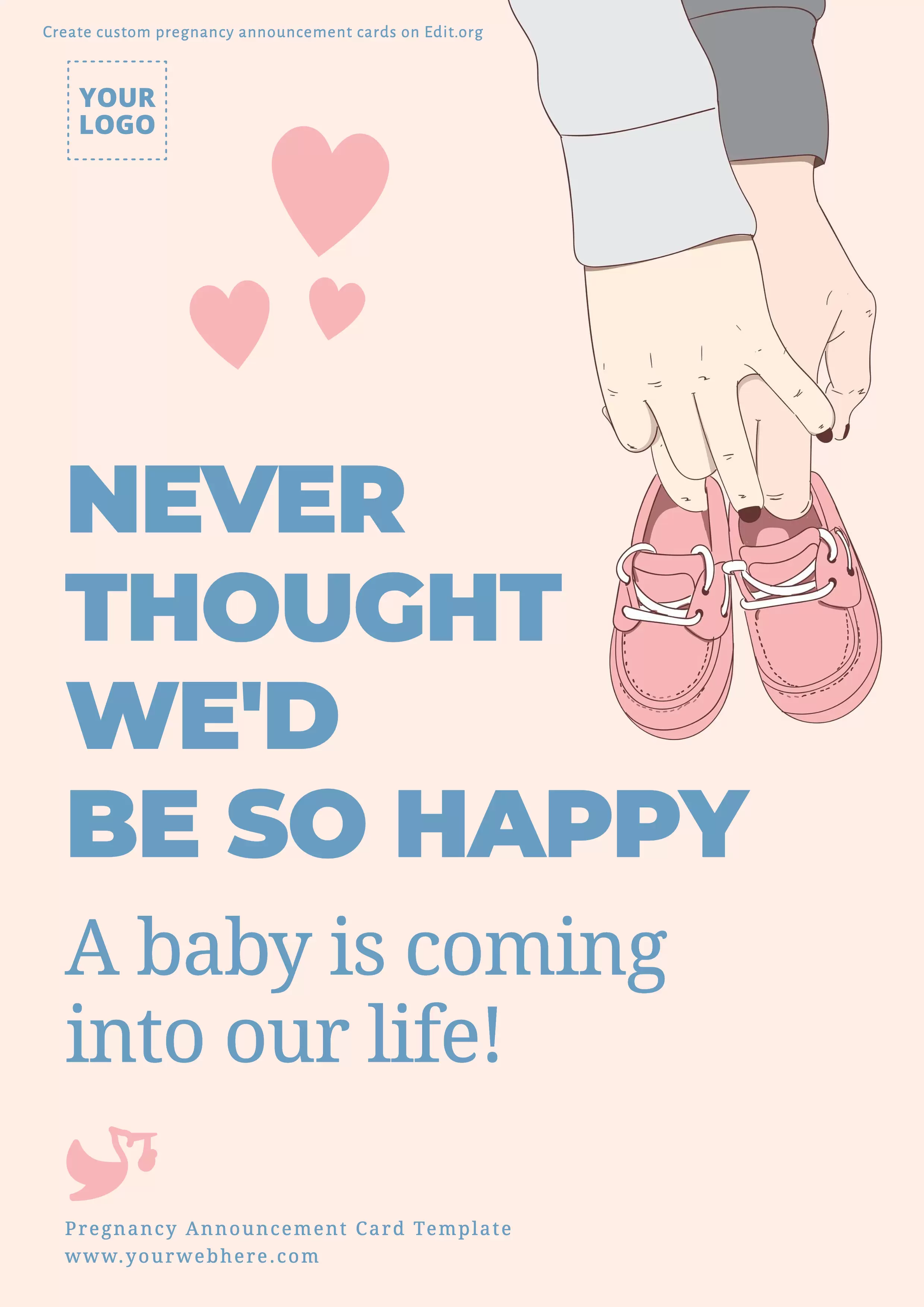 Free and customizable pregnancy templates