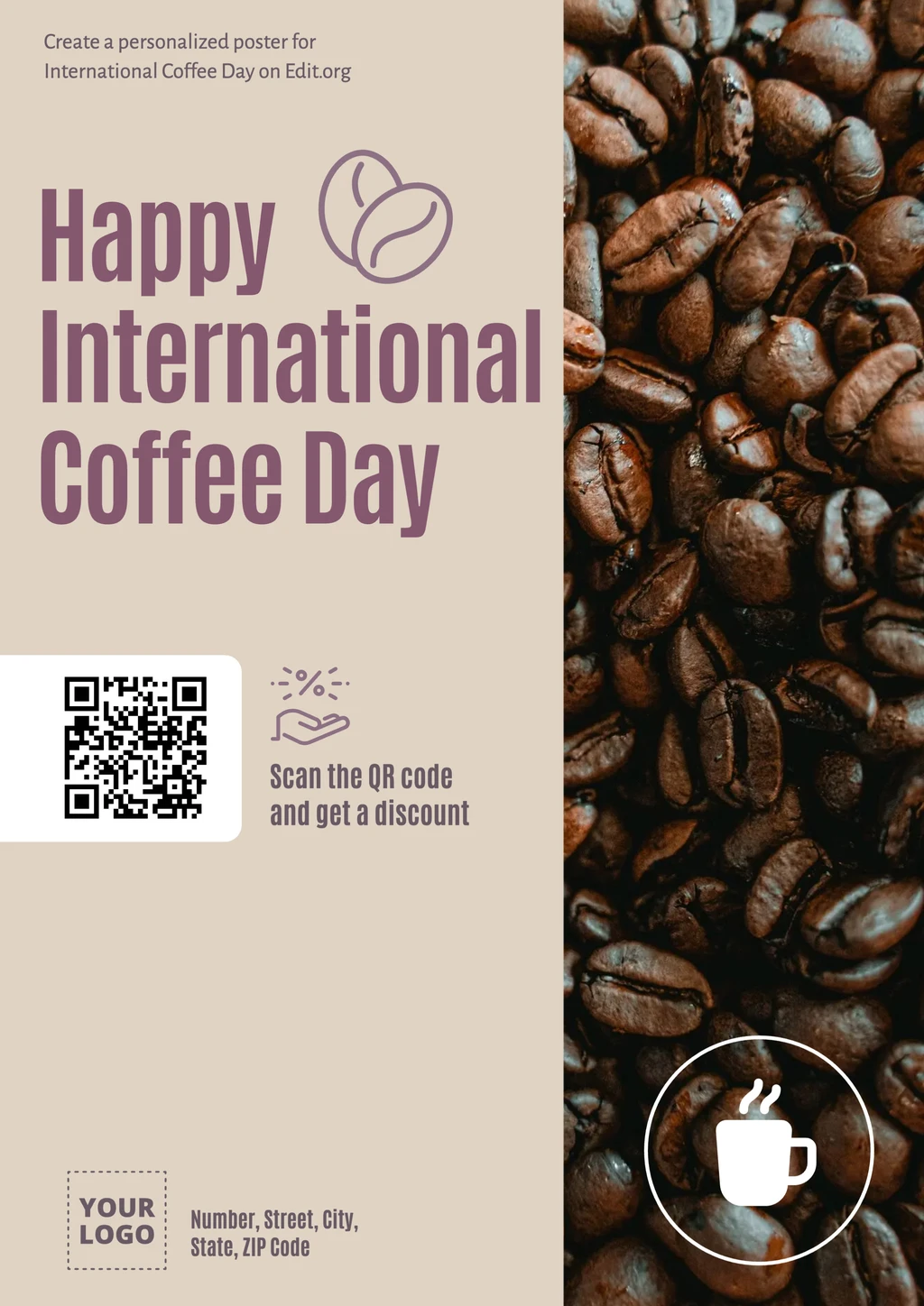 Free poster for International Day of Coffee