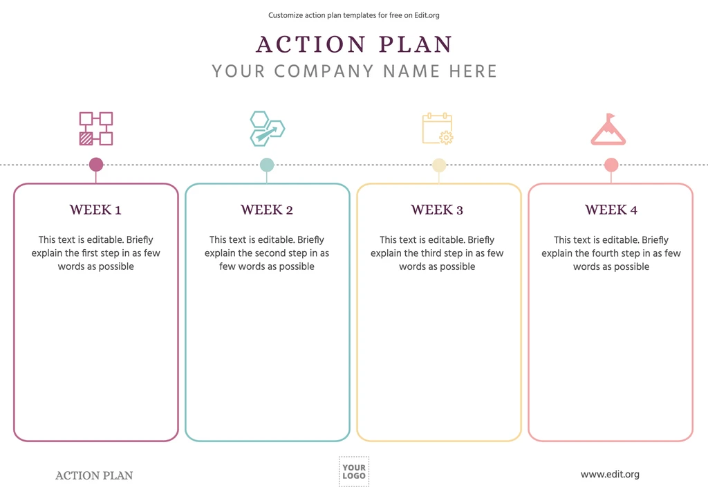 Download a free Action Plan template to print