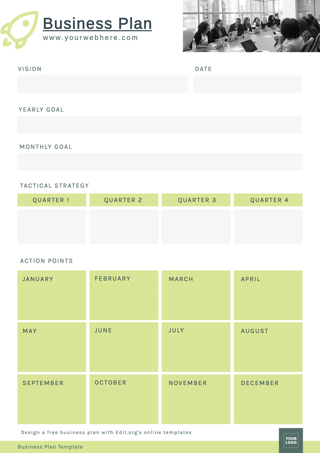 Editable Business Proposal example template