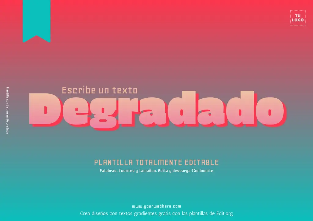 Fondos de imágenes con colores gradientes para descargar