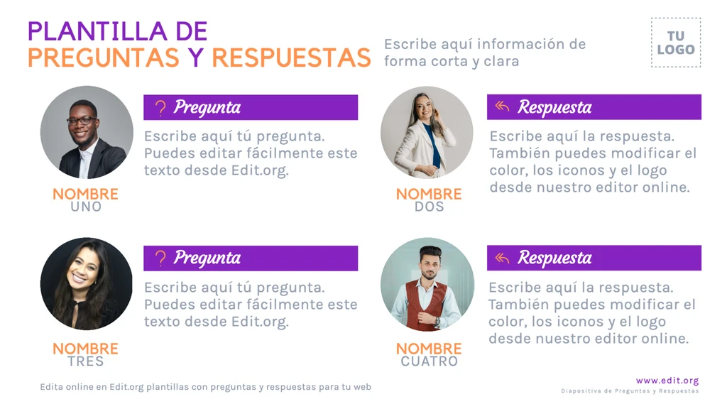 Plantillas para Instagram de preguntas y respuestas