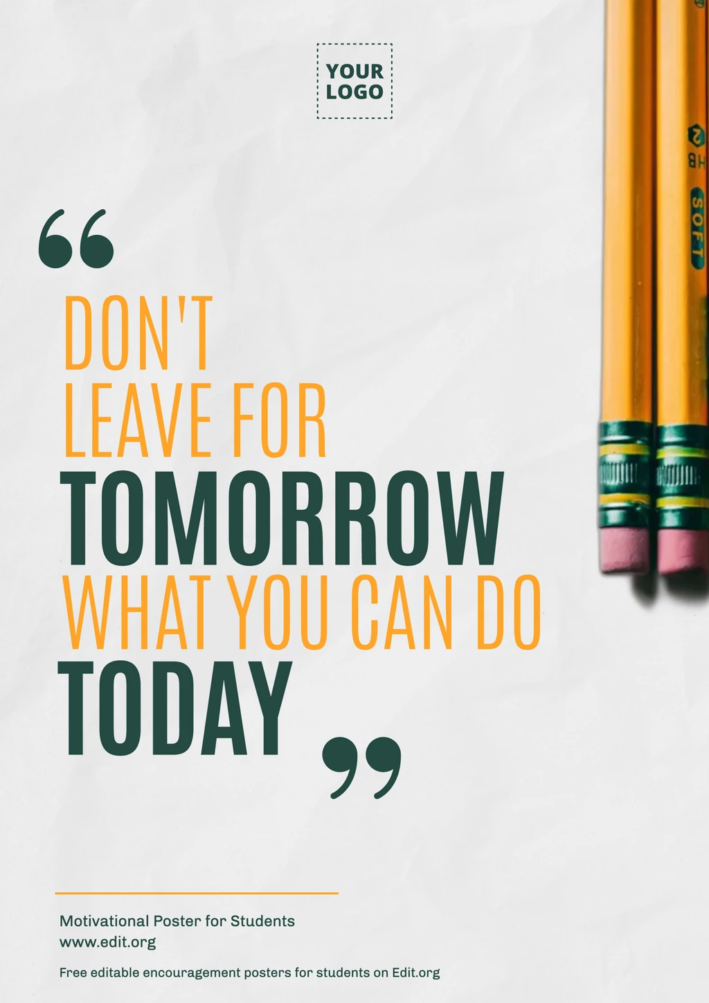 Editable inspirational quotes posters for classroom