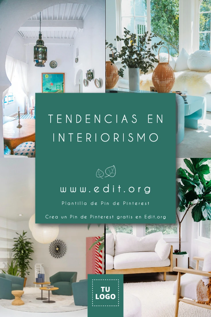 Plantilla Pin de Pinterest personalizable sobre tendencias