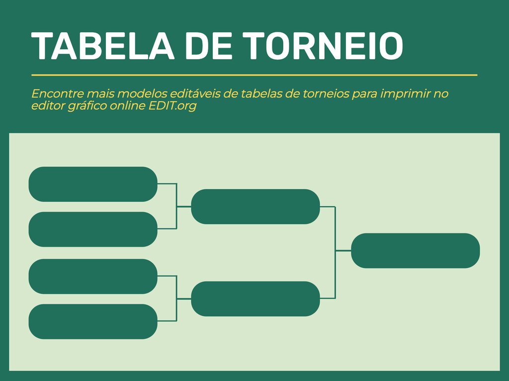 Como Montar uma Chave Simples de Competição? 