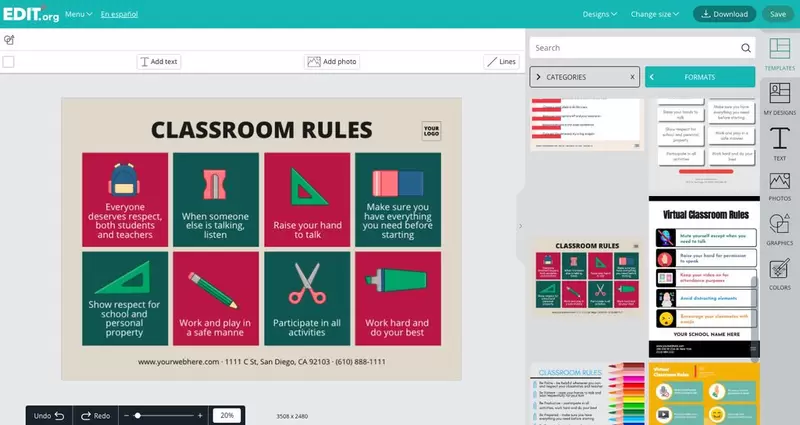 Customize your classroom rules with Edit.org