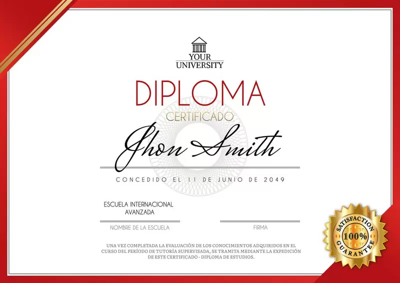plantilla certificat diploma curs classes