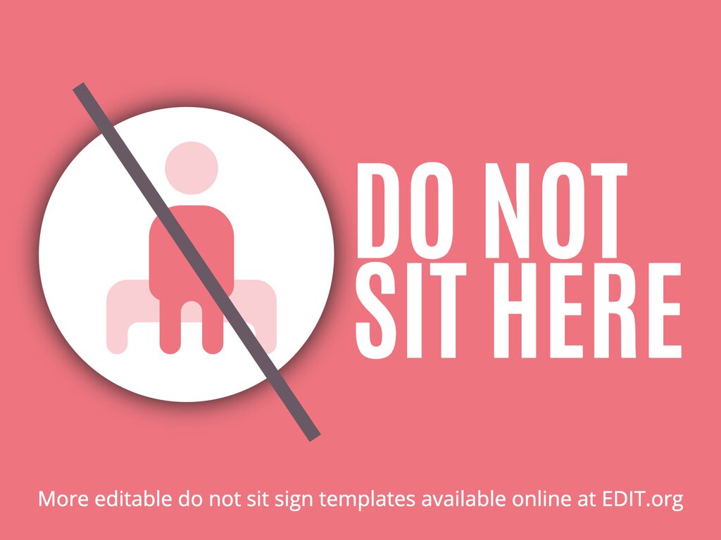free-do-not-sit-sign-templates-to-print