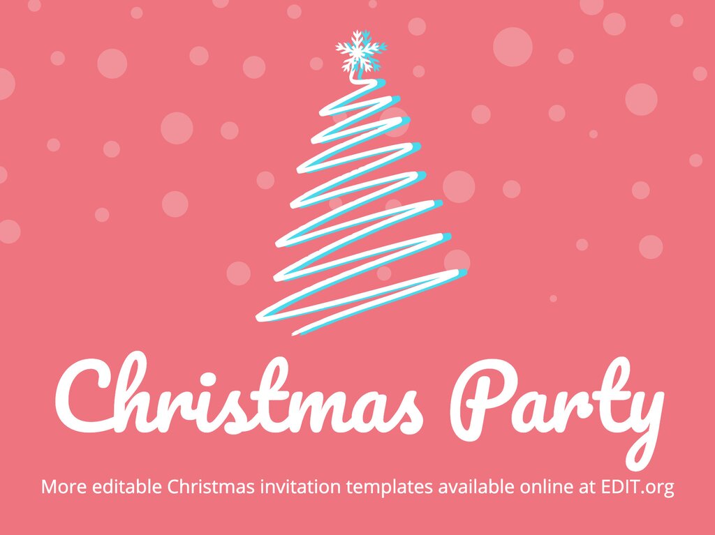 Free 25 Printable Christmas Invitation Templates In A - vrogue.co