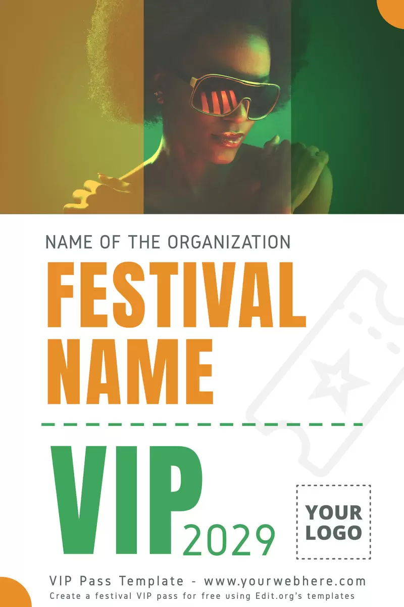 Free Printable VIP Pass Templates