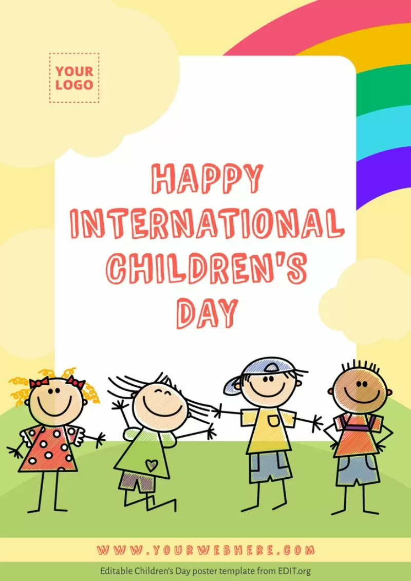 Children's Day text, Children's Day, Children's day for all kinds of toys,  LOGO, child, free Logo Design Template png | PNGEgg