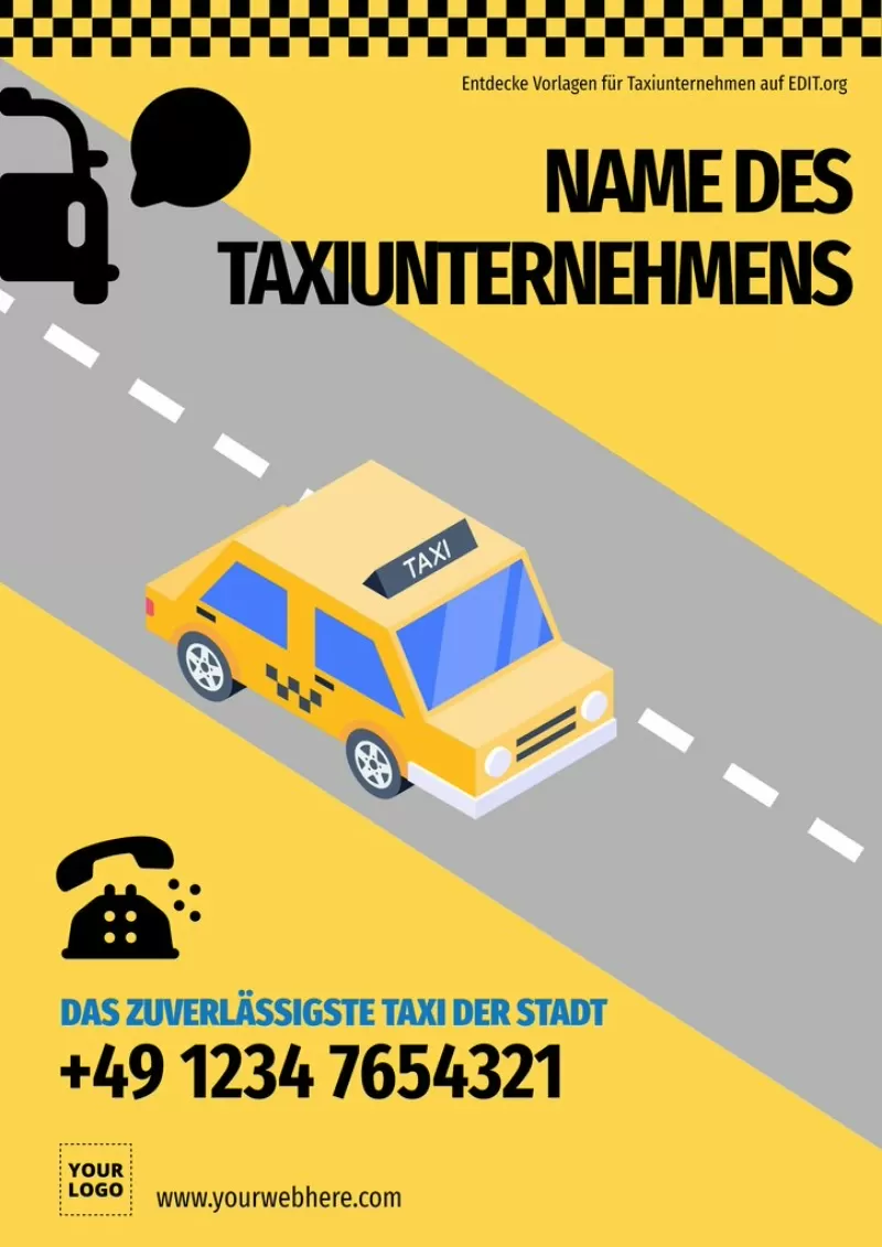 Kostenlose Vorlagen für Taxiunternehmen
