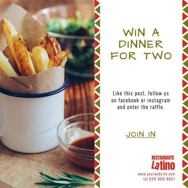 Modelos para sorteio editáveis online grátis