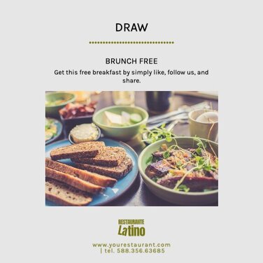 Modelos para sorteio editáveis online grátis