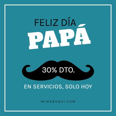 Edita tu promo del Día del Padre