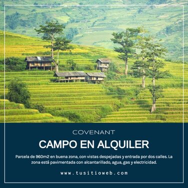 Crear diseños para vender o alquilar