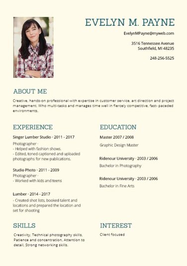 How to write a resume without working experience