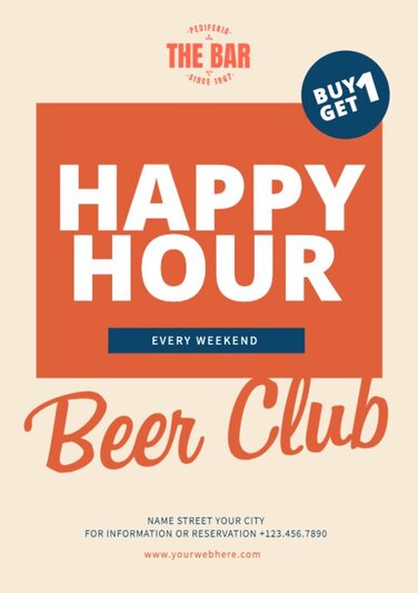 Edit a poster for your event