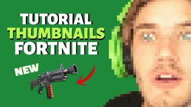 Editierbare Fortnite Banner und Thumbnail Vorlagen