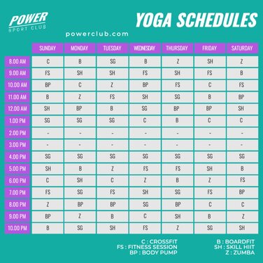 Edit gym schedule templates