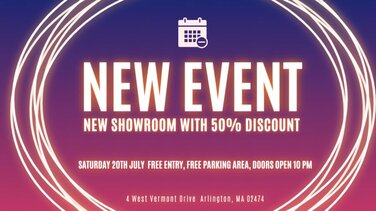 Create my live event design