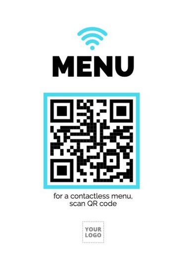 Online QR Code Sign Templates