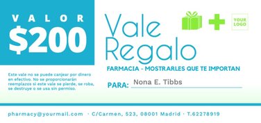 Crear tarjetas de regalo