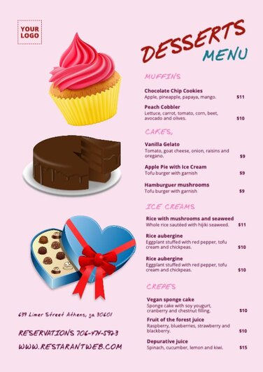 Create a bakery design