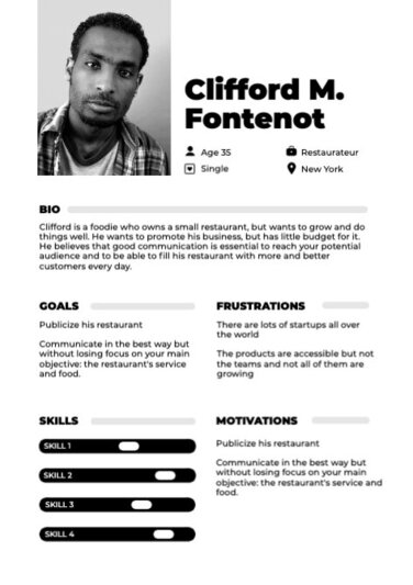 Edit a User Persona
